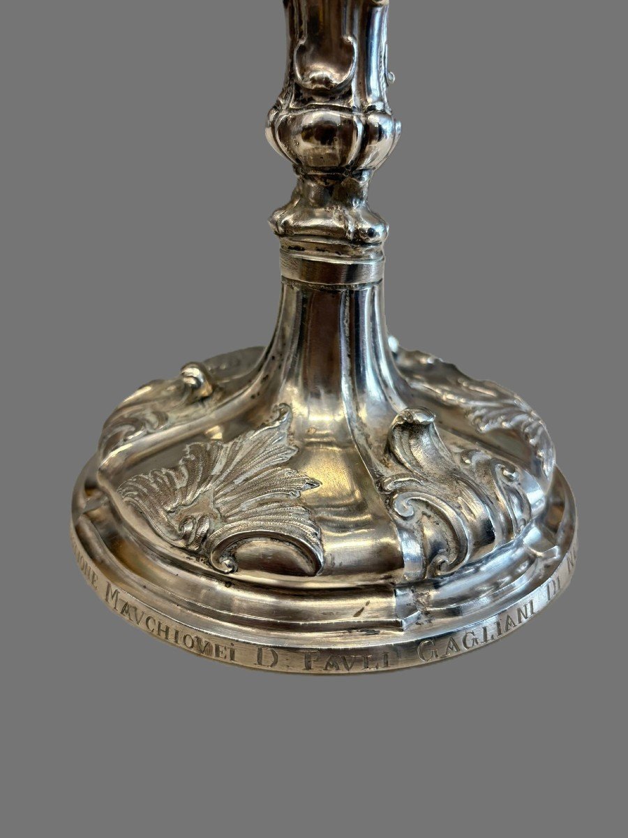 Louis XV Style Silver Chalice-photo-2