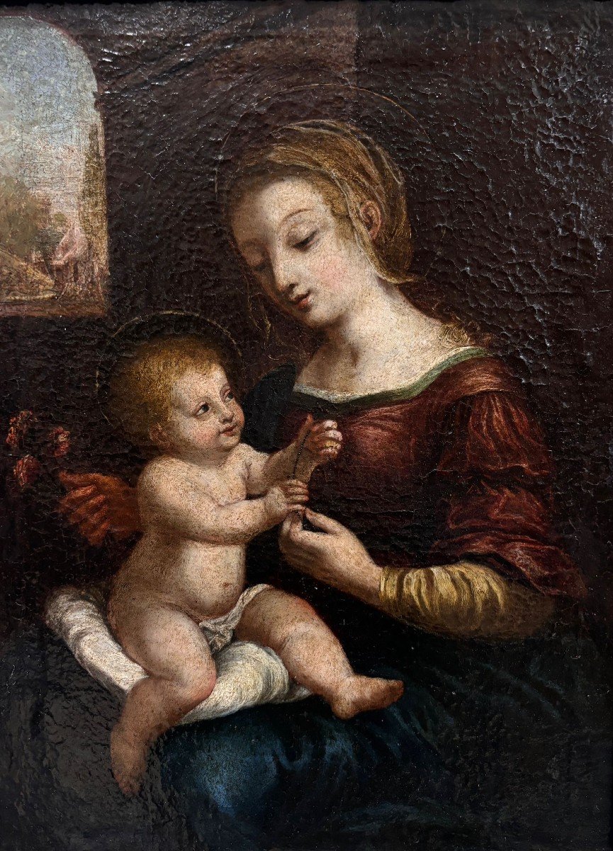 The Madonna Of The Carnations By Raffaelo-photo-4
