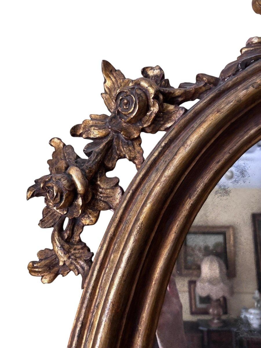 Louis XV Style Mirror, Sicily, Second Half Of The 18th Century-photo-2