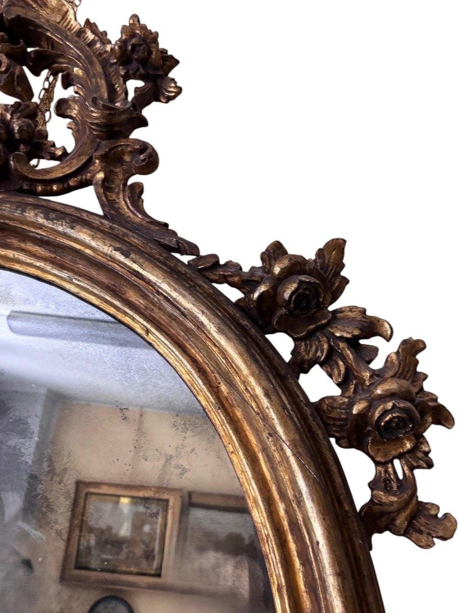 Louis XV Style Mirror, Sicily, Second Half Of The 18th Century-photo-4