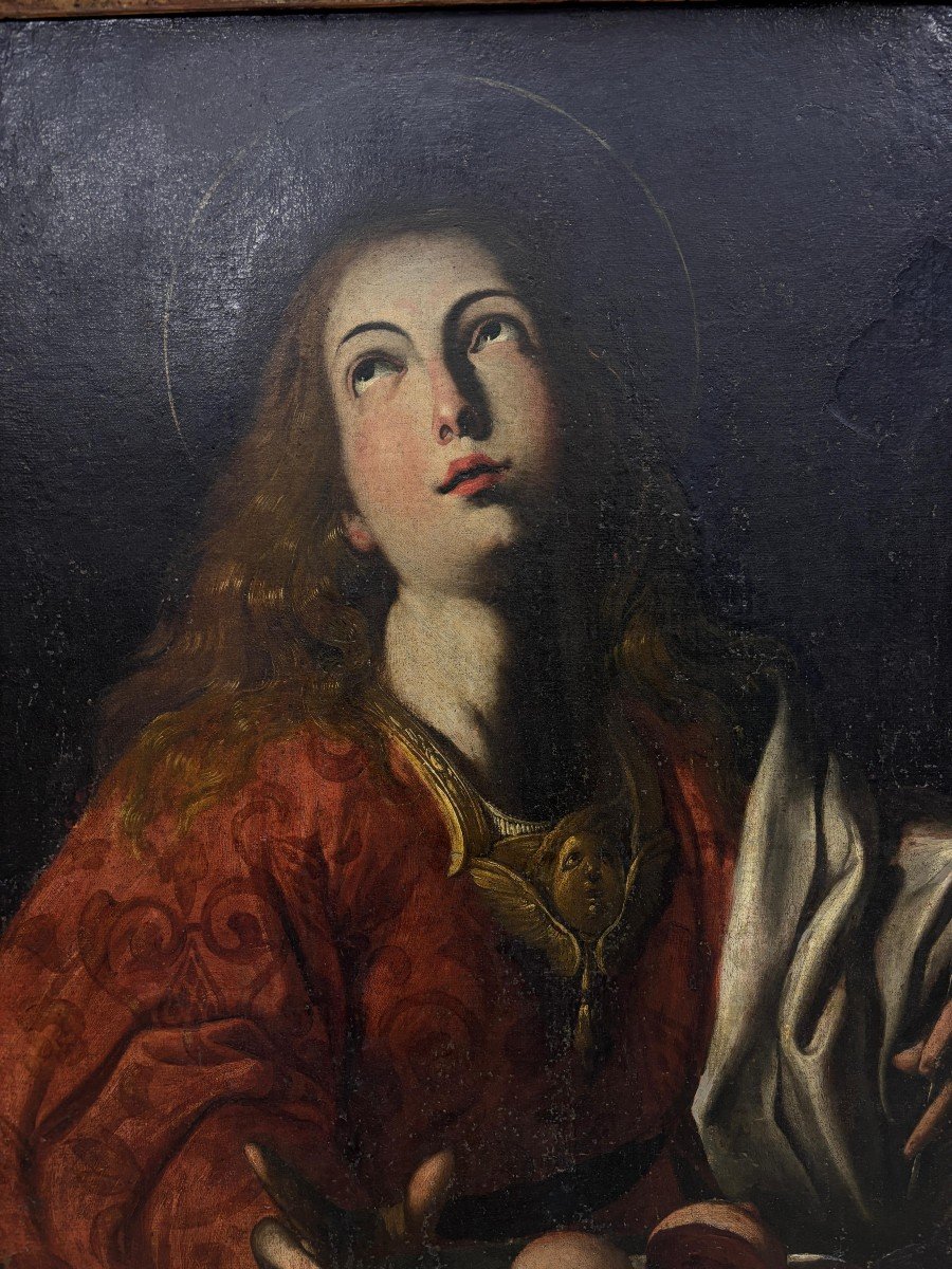 Martyrdom Of Saint Agatha, Southern Painter Of The 17th Century-photo-3