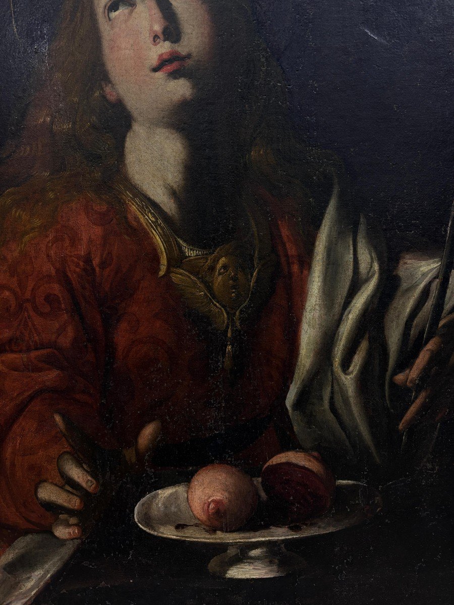 Martyrdom Of Saint Agatha, Southern Painter Of The 17th Century-photo-4