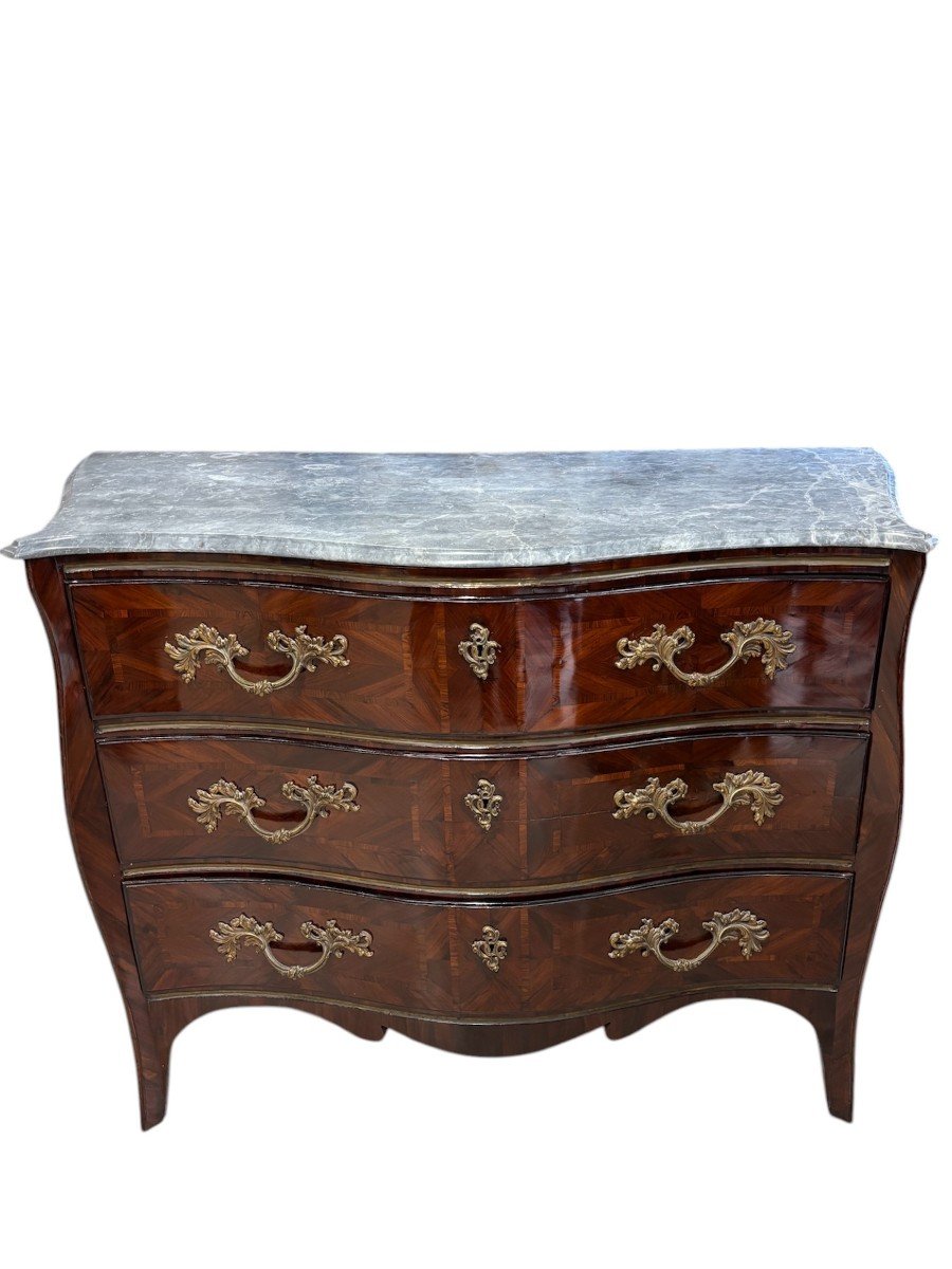 Sicilian Louis XIV Chest Of Drawers-photo-3