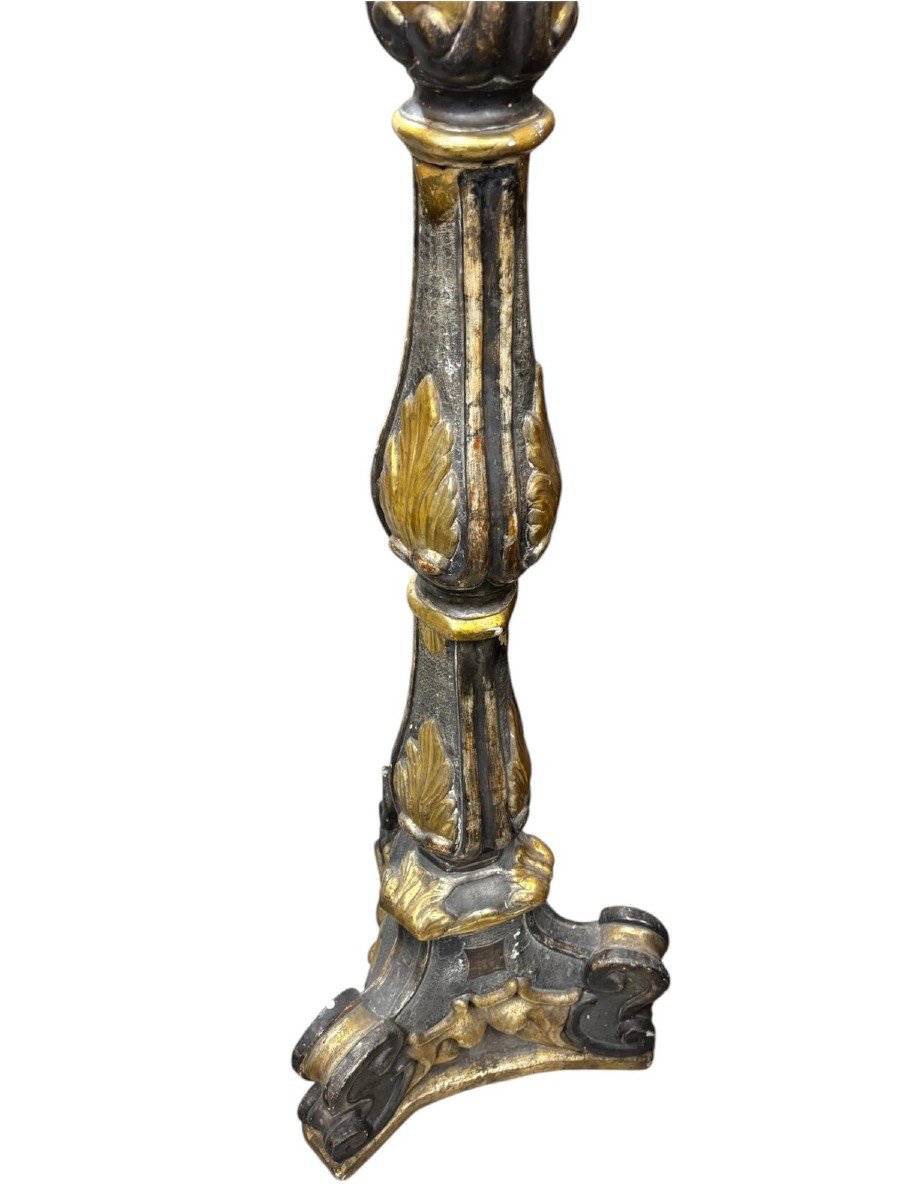 Large Louis XIV Torch Holder-photo-3