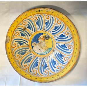 Plate In Montelupo Majolica