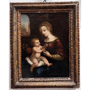 The Madonna Of The Carnations By Raffaelo