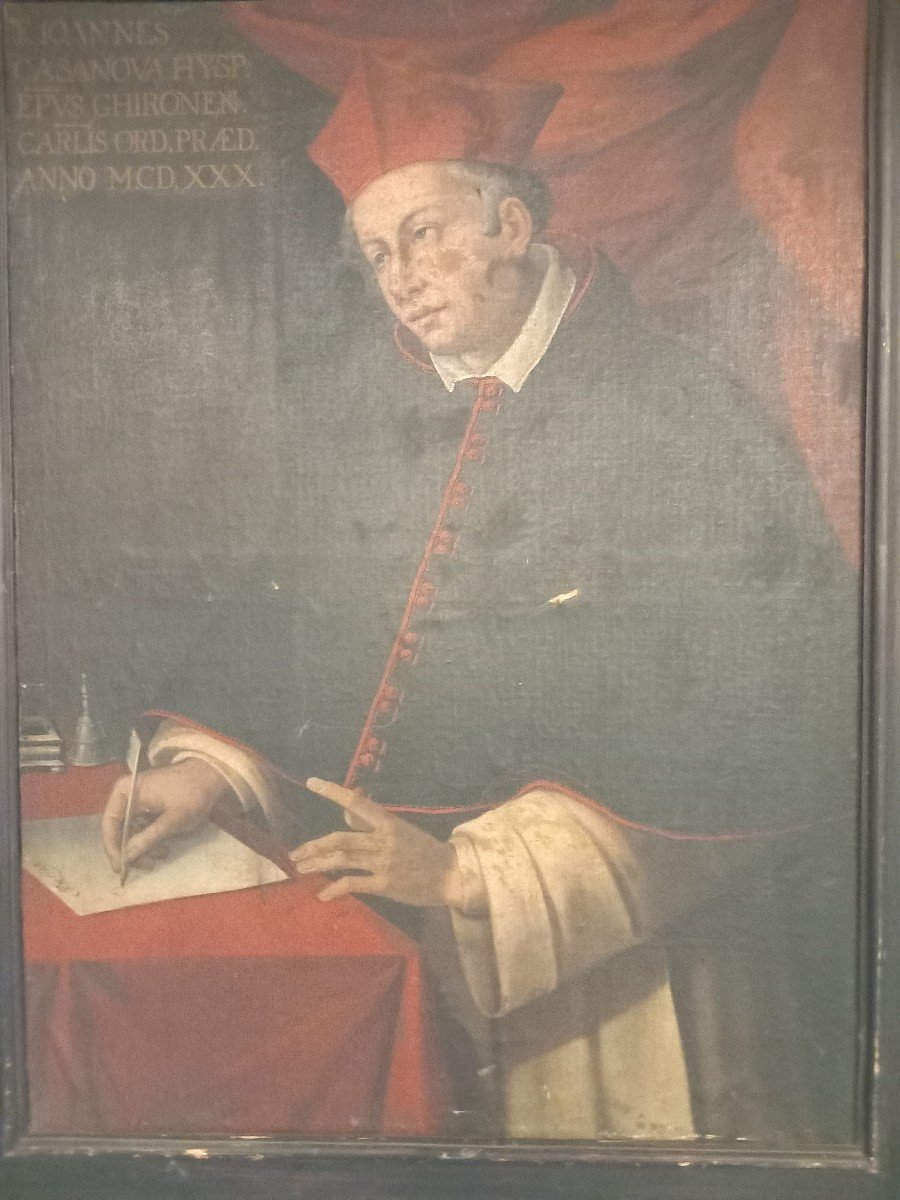 Painting - Portrait Of A Bishop, 16th Century-photo-2