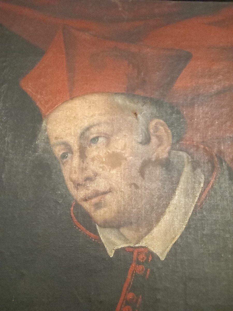 Painting - Portrait Of A Bishop, 16th Century-photo-4