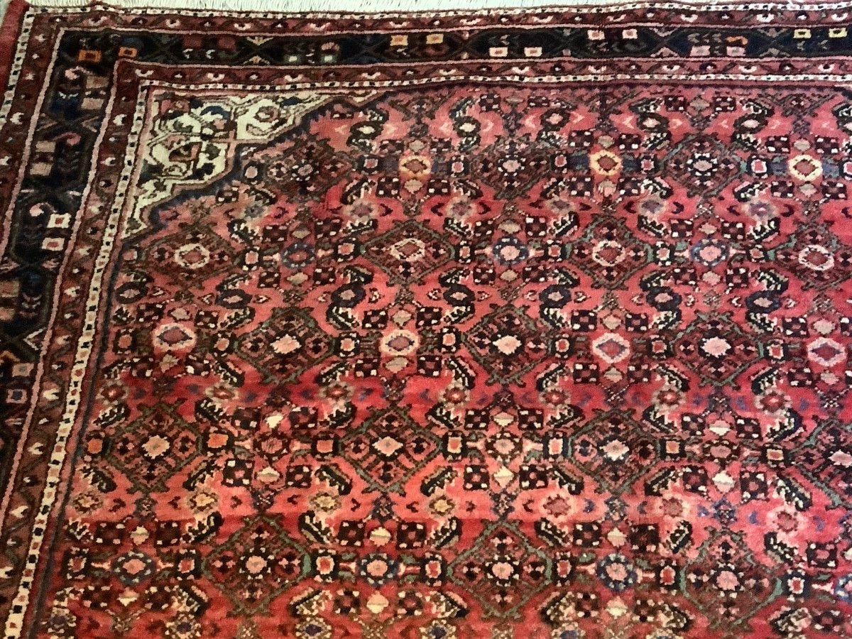 Hamedan Wool Carpet Early 20th Century-photo-4