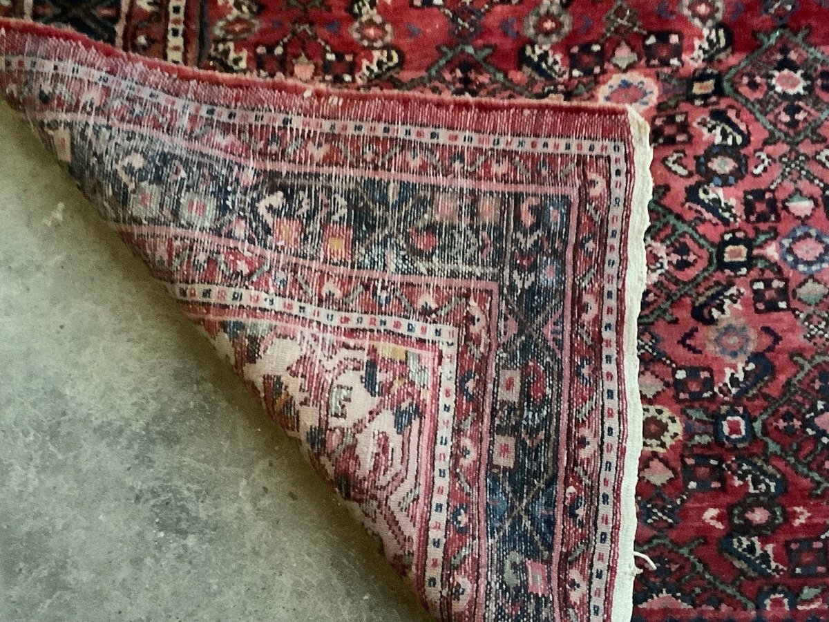 Hamedan Wool Carpet Early 20th Century-photo-1