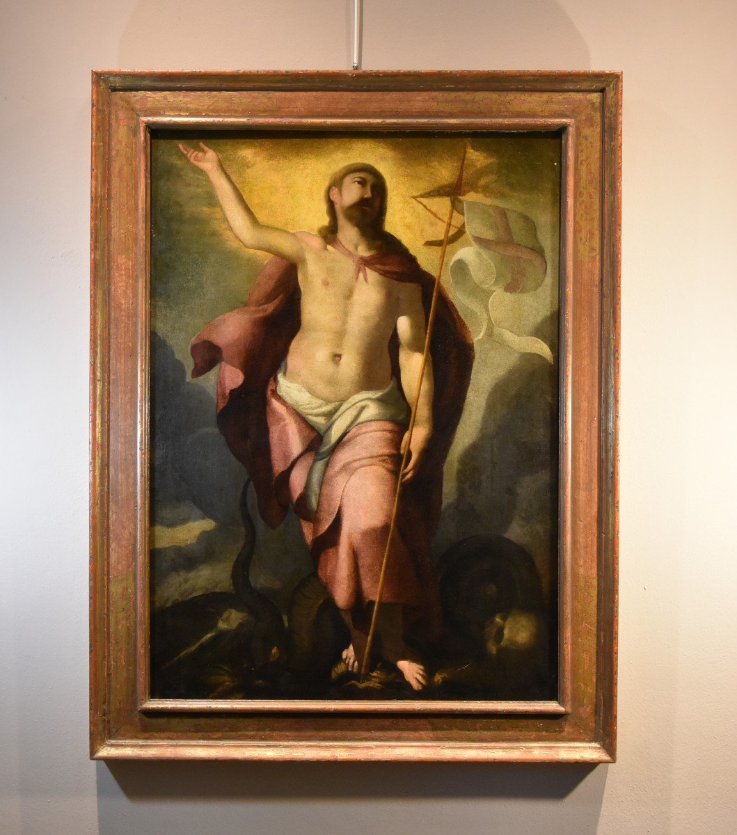 La résurrection du Christ, Suiveur de Tiziano Vecellio (Pieve di Cadore 1490 - Venise 1576) -photo-6