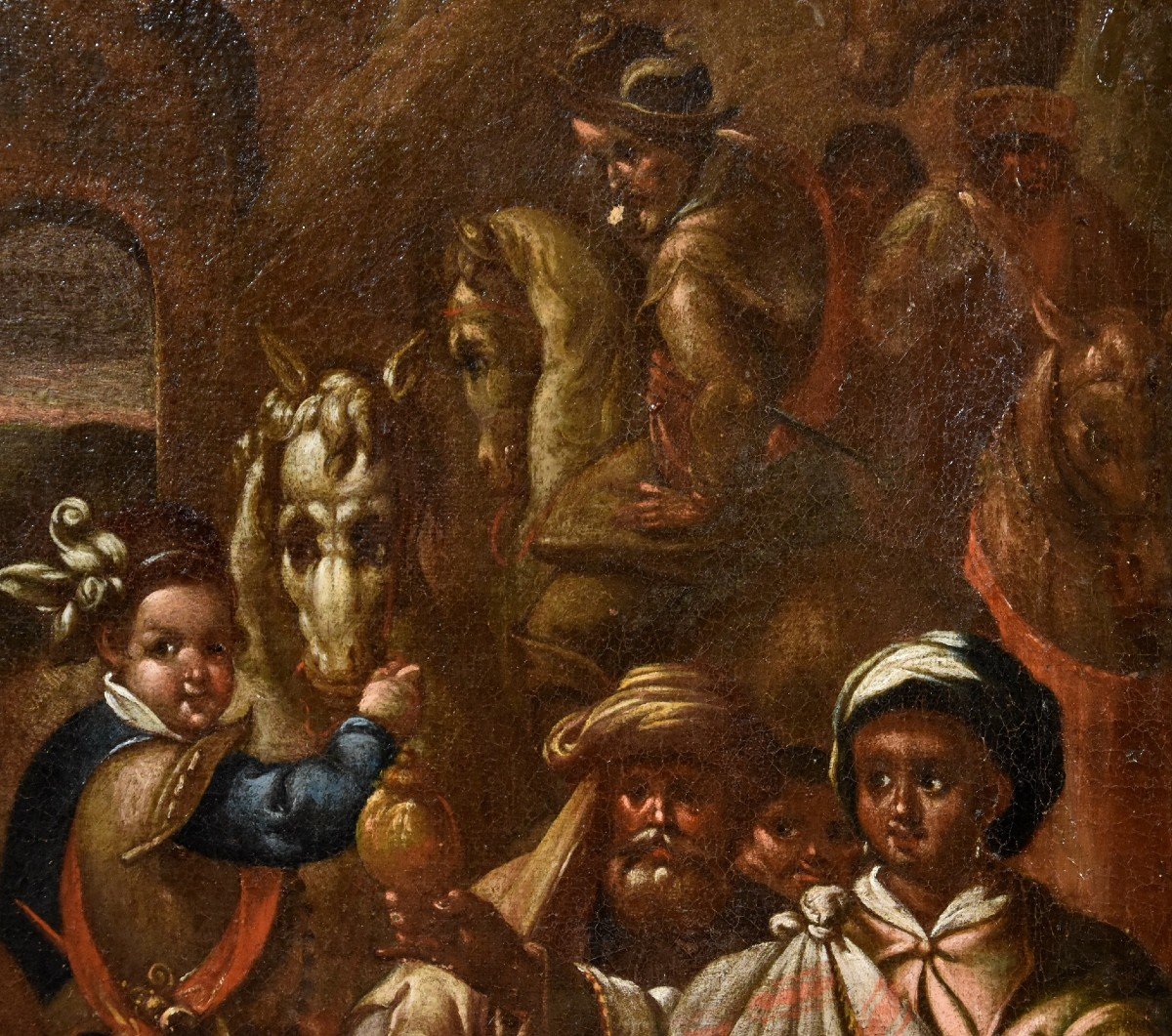 l'Adoration Des Mages, Jan Van Der Straet, Dit Giovanni Stradano (bruges 1523 - Florence 1605) -photo-8