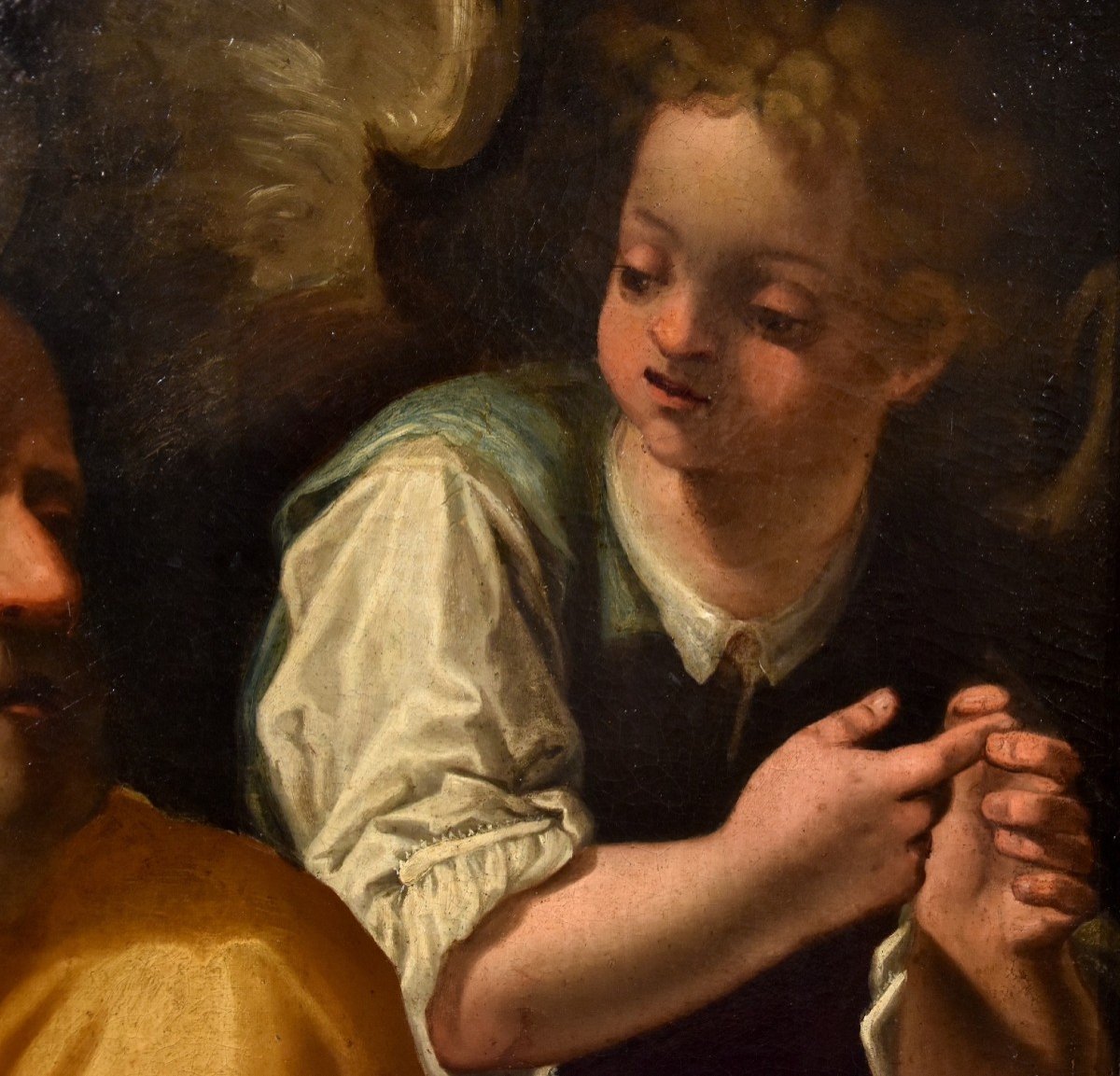 Saint Matthew And The Angel, Camillo Procaccini (bologna 1561 - 1629 Milan) Circle Of-photo-7