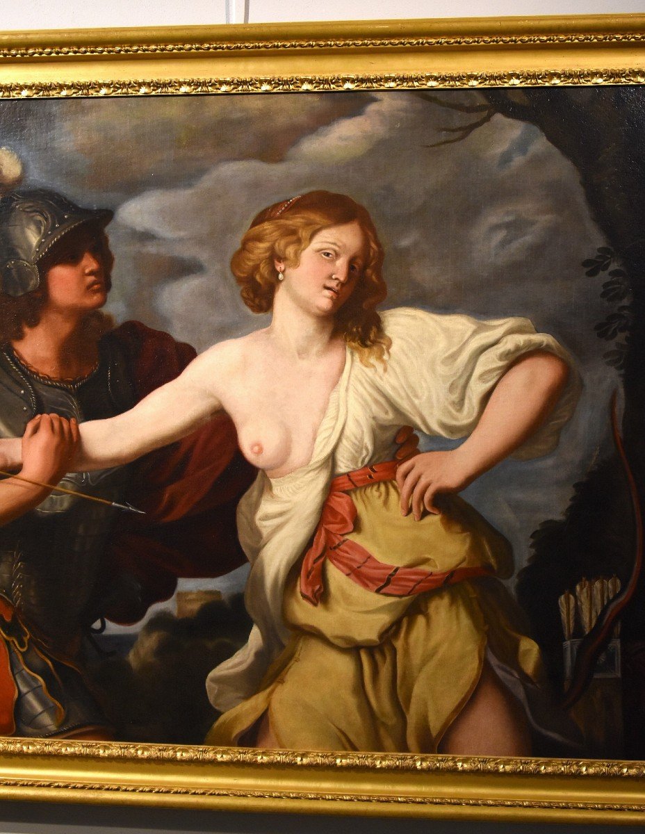 Rinaldo And Armida, Cesare Gennari (cento, 1637 - Bologna, 1688) -photo-2