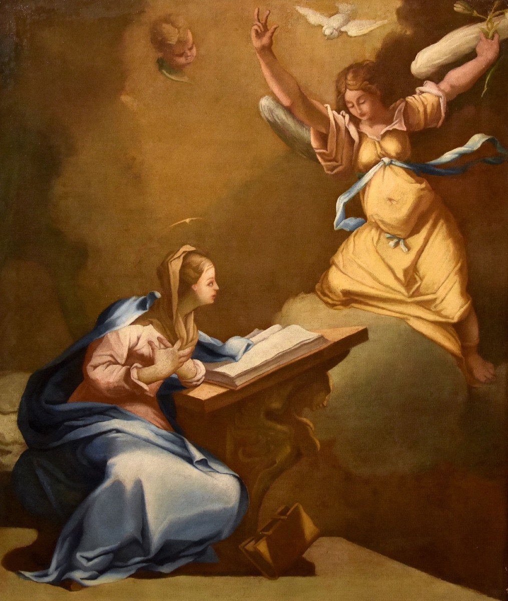 The Annunciation, Paolo De Matteis (naples 1662 - Naples 1728) Circle Of -photo-2