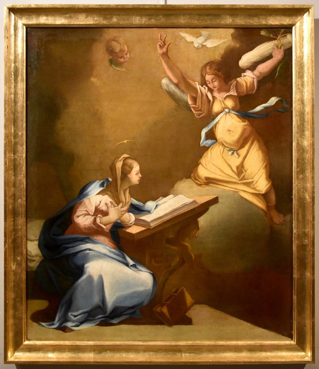 The Annunciation, Paolo De Matteis (naples 1662 - Naples 1728) Circle Of 