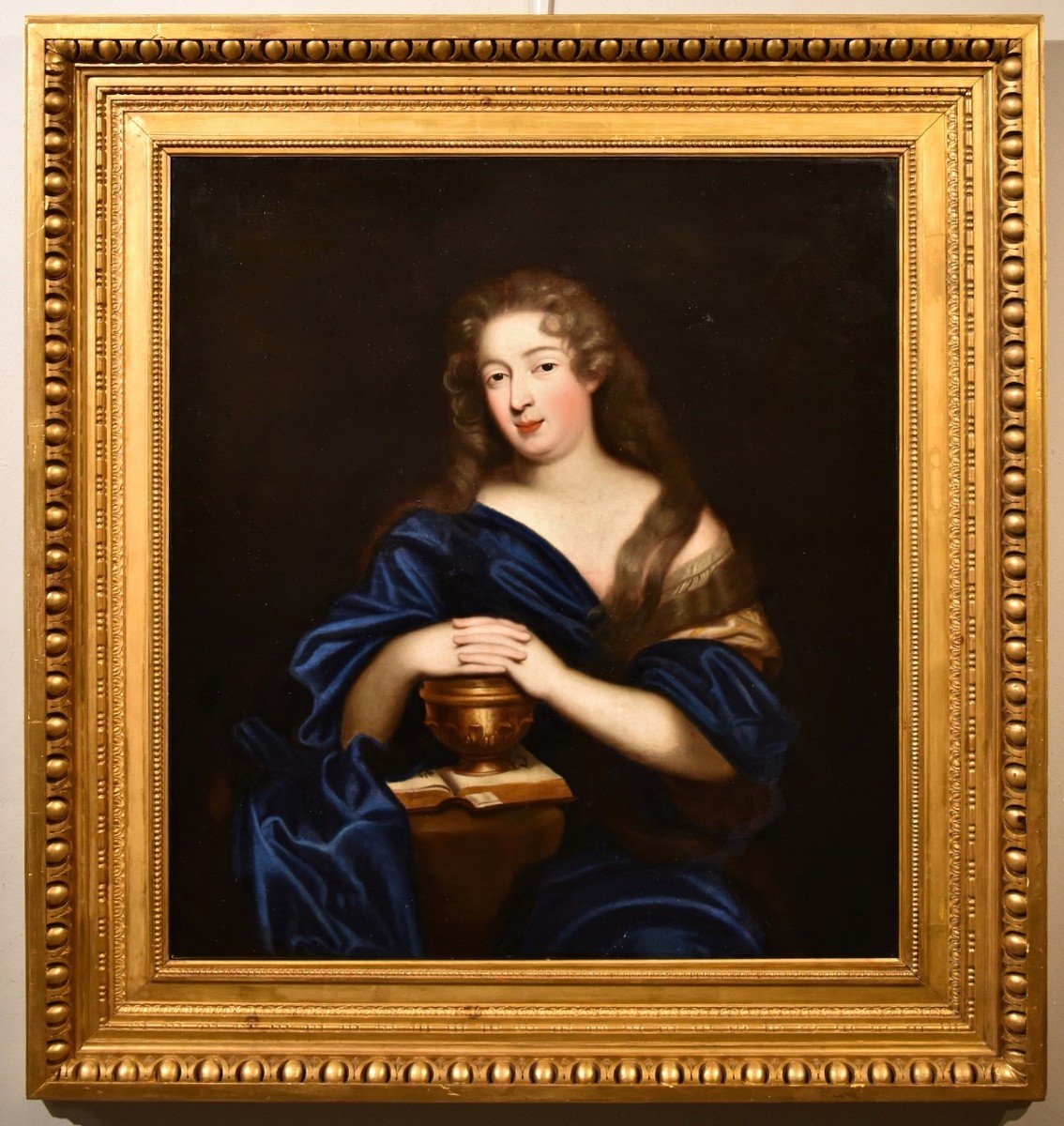 Portrait Of Louise Renée De Keroualle, Pierre Mignard (troyes 1612 - Paris 1695)-photo-2