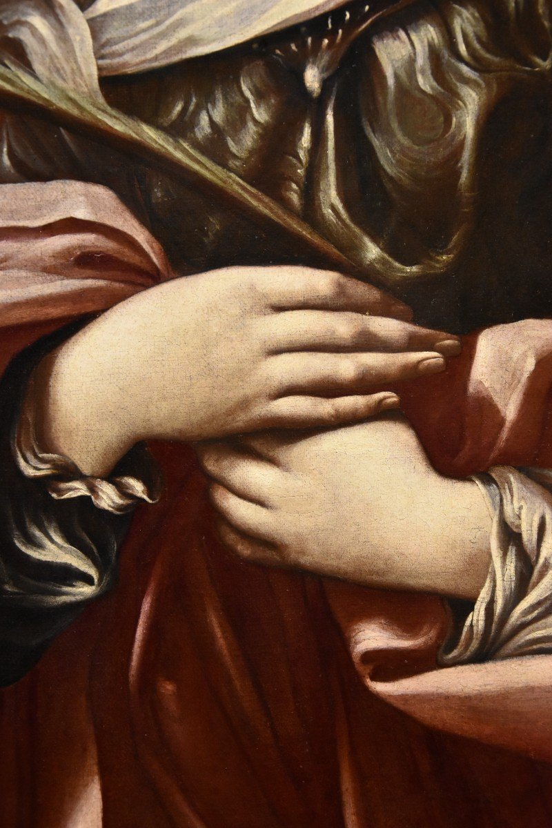 Saint Catherine Of Alexandria, Guido Reni (bologna 1575 - 1642) Workshop Of-photo-5