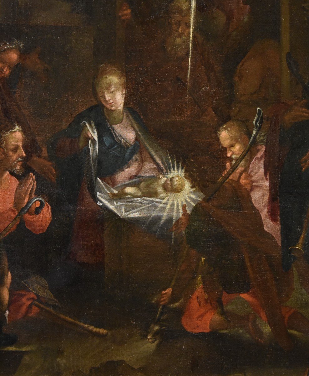 Bartholomäus Spranger (antwerp, 1546 - 1611), Adoration Of The Shepherds-photo-1