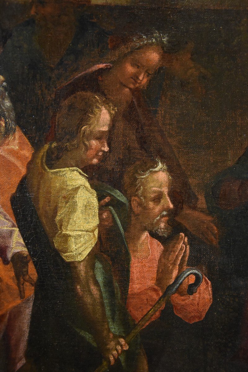 Bartholomäus Spranger (anvers 1546 - Prague 1611), Adoration Des Bergers  -photo-3