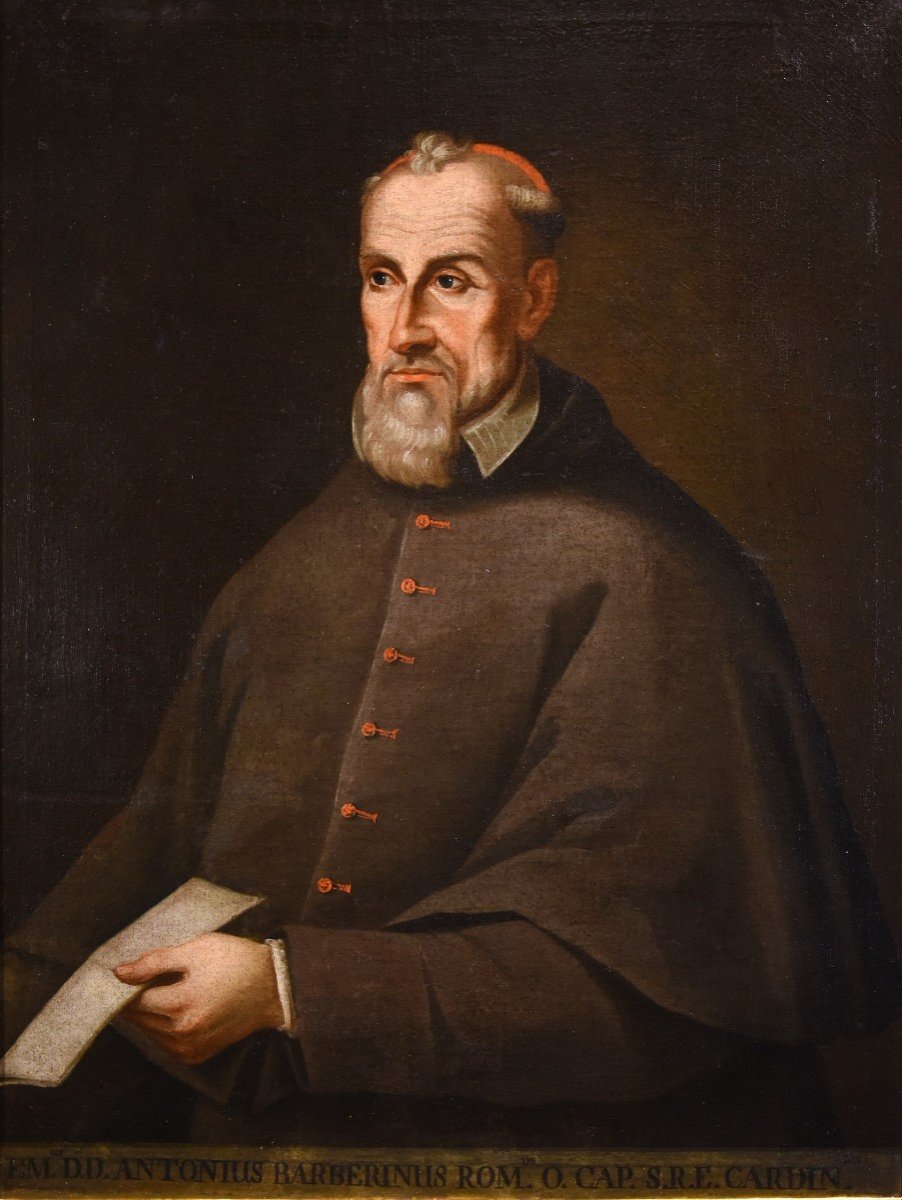 Portrait Du Cardinal Antonio Marcelli Barberini, Antonio Alberti (1603 - 1649)