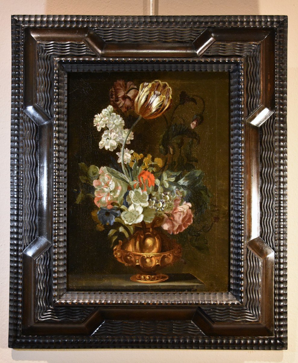 Nature Morte Aux Fleurs, Jacob Van Huysum (Amsterdam, 1687 - Londres, 1746) Attribuable