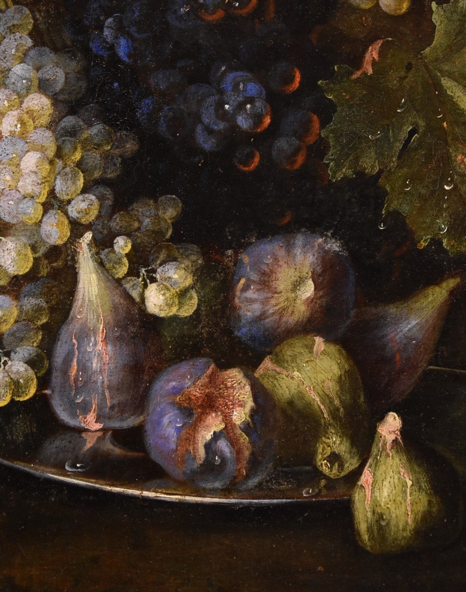 Still Life Of Fruit With Lizard, Franz Werner Von Tamm (hamburg 1658-vienna 1754) Attributed To-photo-6