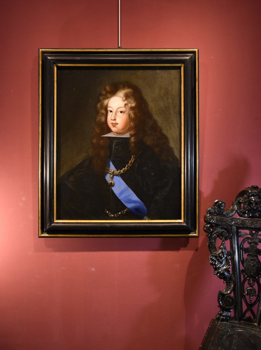 Portrait De Philippe V Roi d'Espagne, Hyacinthe Rigaud (1659 - 1743) Cercle  -photo-2