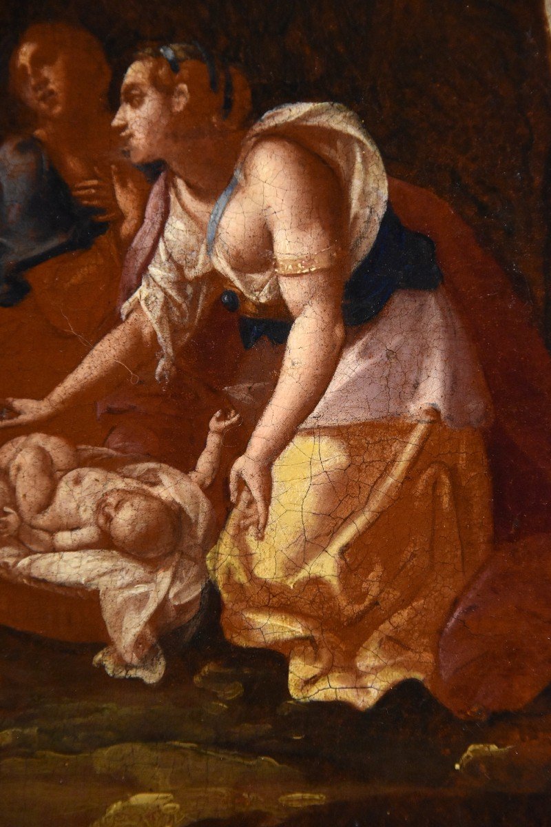 Nicolas Poussin (1594 - 1665) Workshop, The Little Moses Found By Pharaoh's Daughter-photo-5