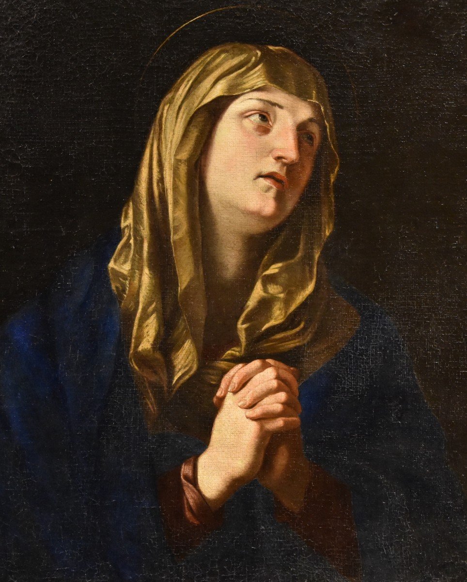 Guido Reni (Bologne, 1575 - 1642) Atelier De,  La Vierge En Prière (ou Mater Dolorosa)-photo-1