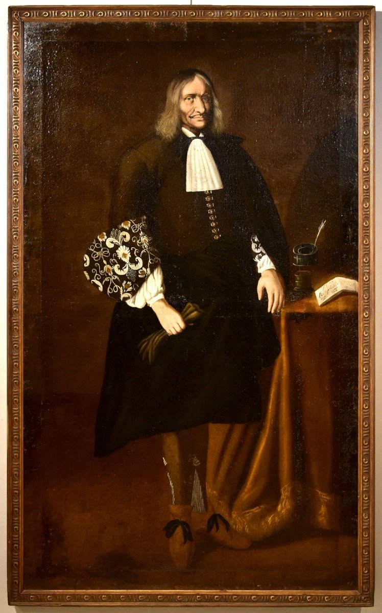 Full-length Portrait Of Giacomo Pesenti, Carlo Ceresa (bergamo 1609 - 1679) Attributable