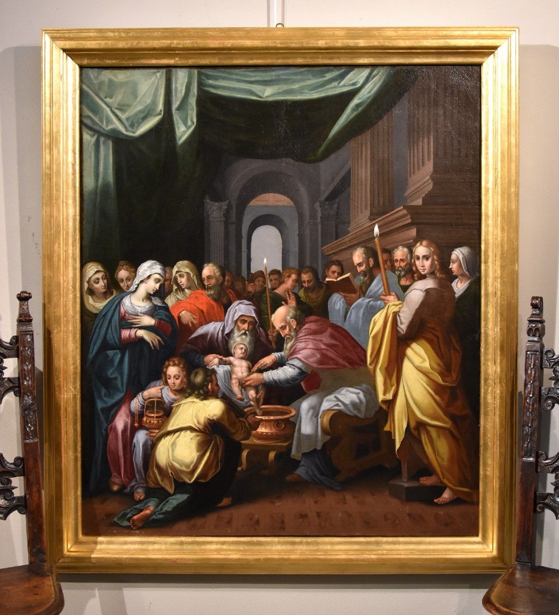 Circoncision Du Christ, Gérard De Lairesse (liège 1641 - Amsterdam 1711) Attribué -photo-2