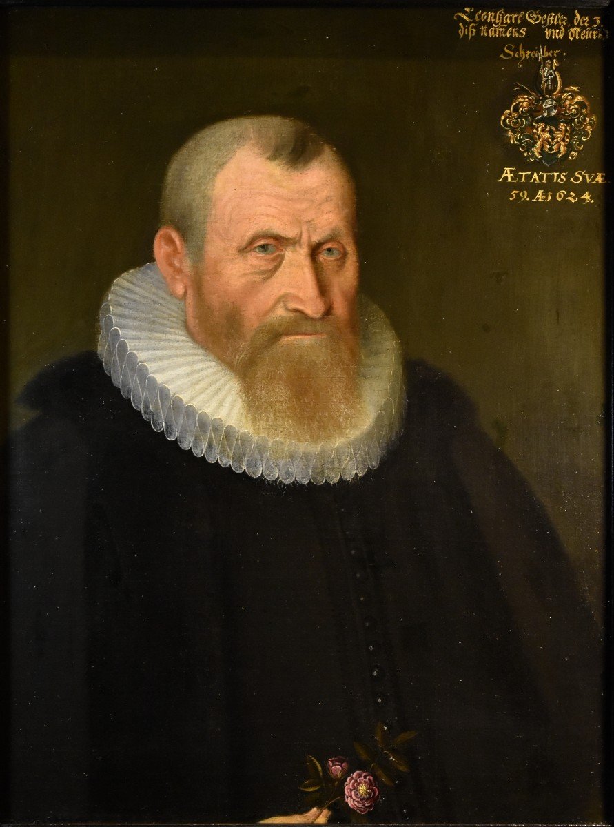 Portrait Of A Gentleman, Michiel Jansz Van Mierevelt (delft 1566 - 1641) Circle