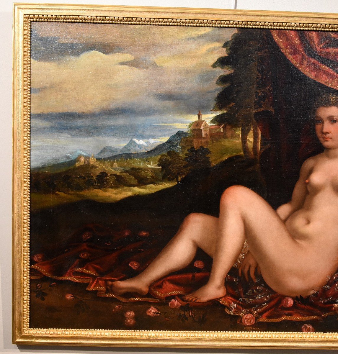 Venus Reclining In A Landscape, Pauwels Franck Dit Paolo Fiammingo (antwerp 1540 - Venice 1596)-photo-4