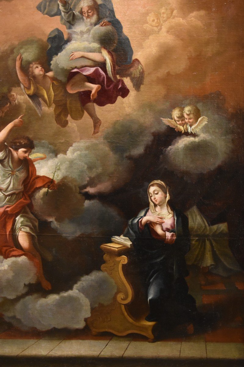 The Annunciation, Luigi Garzi (pistoia, 1638 - Rome, 1721)-photo-2