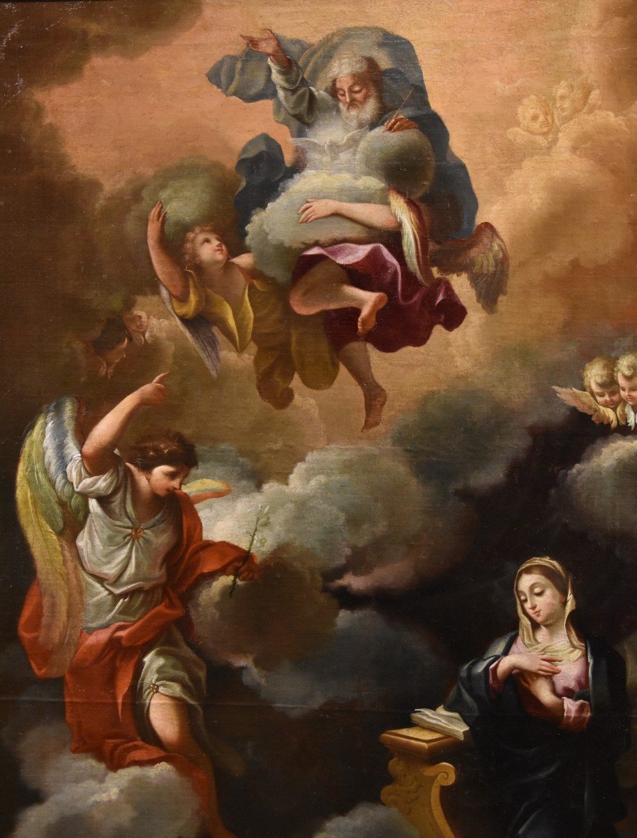 The Annunciation, Luigi Garzi (pistoia, 1638 - Rome, 1721)-photo-3