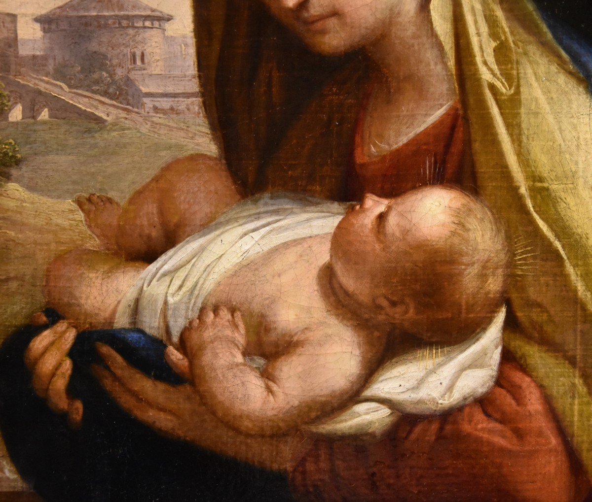 Carlo Maratta (Camerano 1625 - Rome, 1713), Vierge à l'Enfant-photo-4