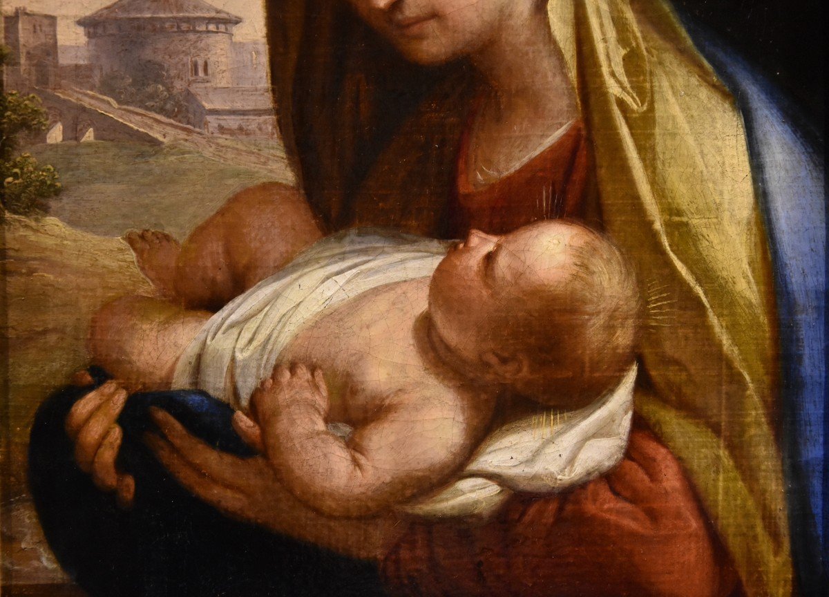 Carlo Maratta (Camerano 1625 - Rome, 1713), Vierge à l'Enfant-photo-5