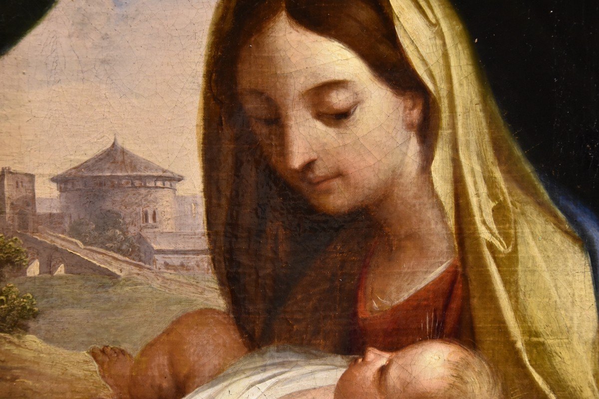 Carlo Maratta (Camerano 1625 - Rome, 1713), Vierge à l'Enfant-photo-7