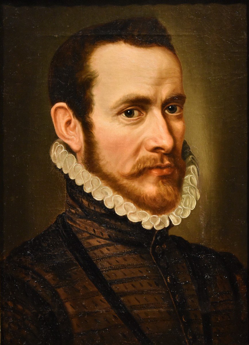 Portrait Of Aristocrat, Anthonis Moor Van Dashorts (1519 - 1576) Follower-photo-1