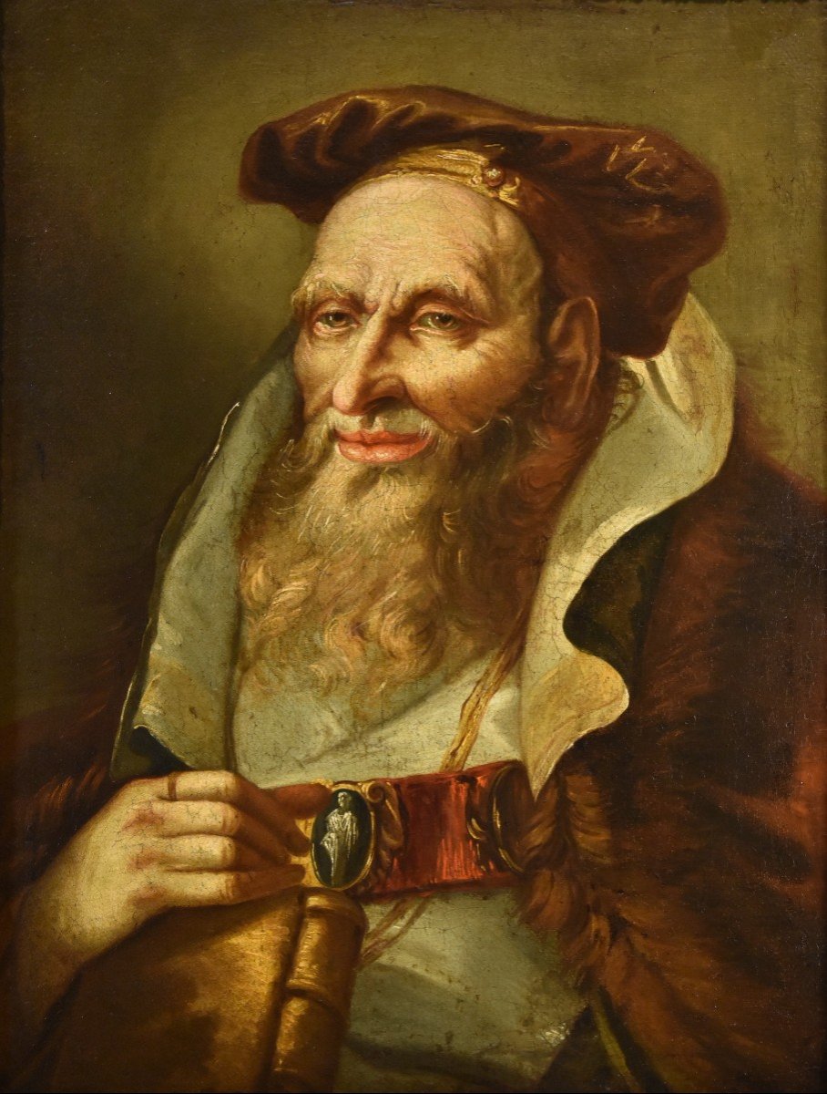 Portrait Of An Oriental Philosopher, Giambattista Tiepolo (venice 1696 - Madrid 1770) Workshop-photo-2