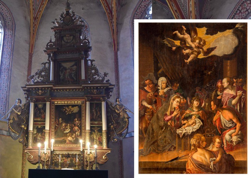 Hans Von Achen (cologne 1552 - Prague 1615), Adoration Des Bergers-photo-2