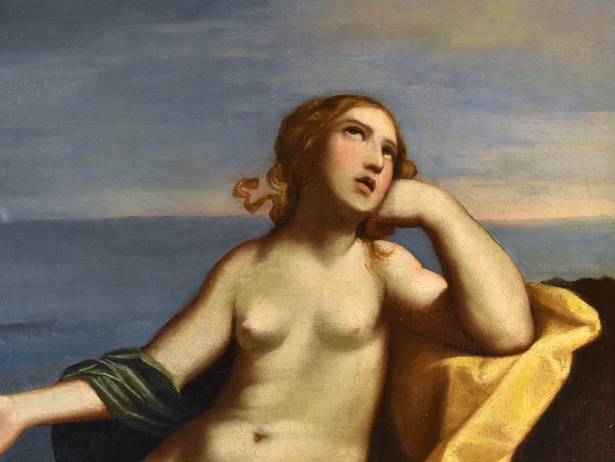 Ariane Sur l'île De Naxos, Atelier De Guido Reni (Bologne, 1575 - Bologne, 1642)-photo-3