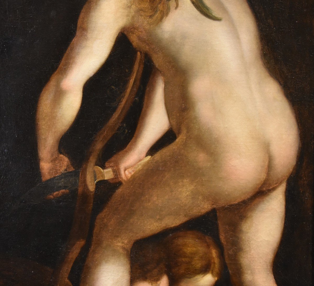 Cupidon Fabriquant Son Arc, Francesco Mazzola, Il Parmigianino (parme, 1503 - 1540) Suiveur De-photo-5