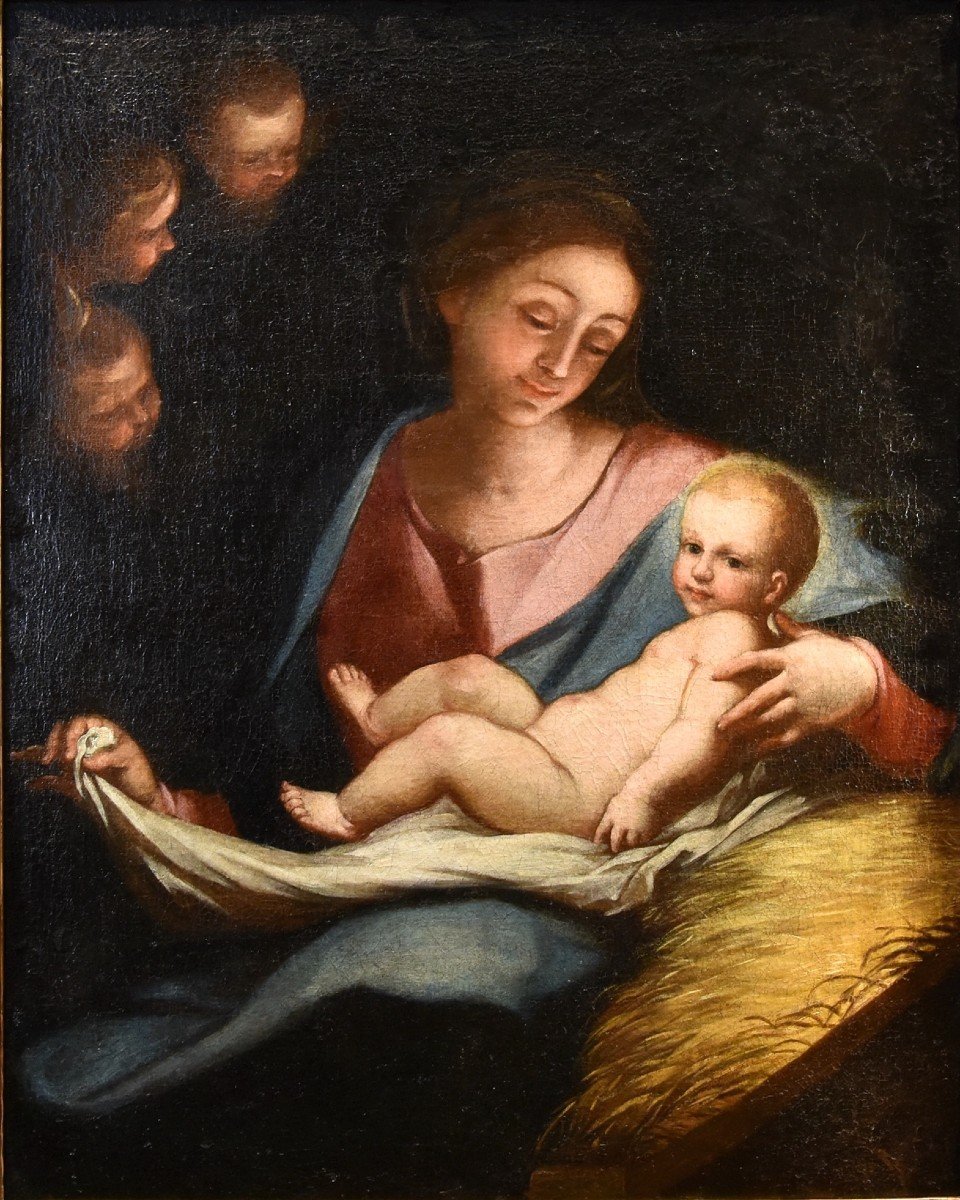  Madonna And Child, Anton Maria Piola (genoa, 1654 - 1715) Circle-photo-2