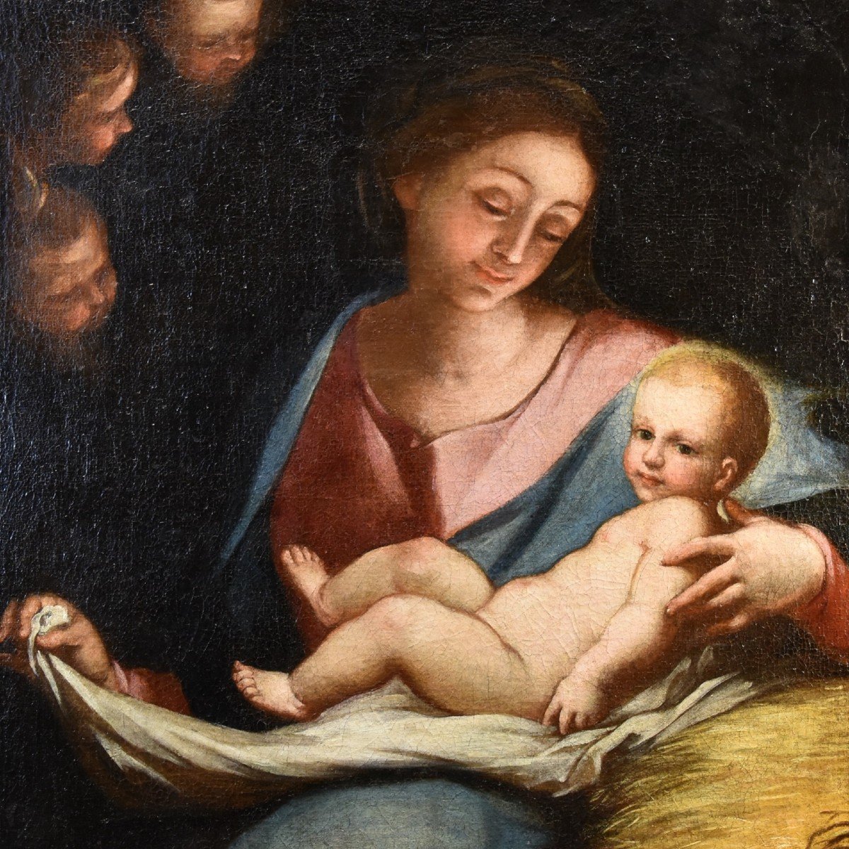  Madonna And Child, Anton Maria Piola (genoa, 1654 - 1715) Circle-photo-3