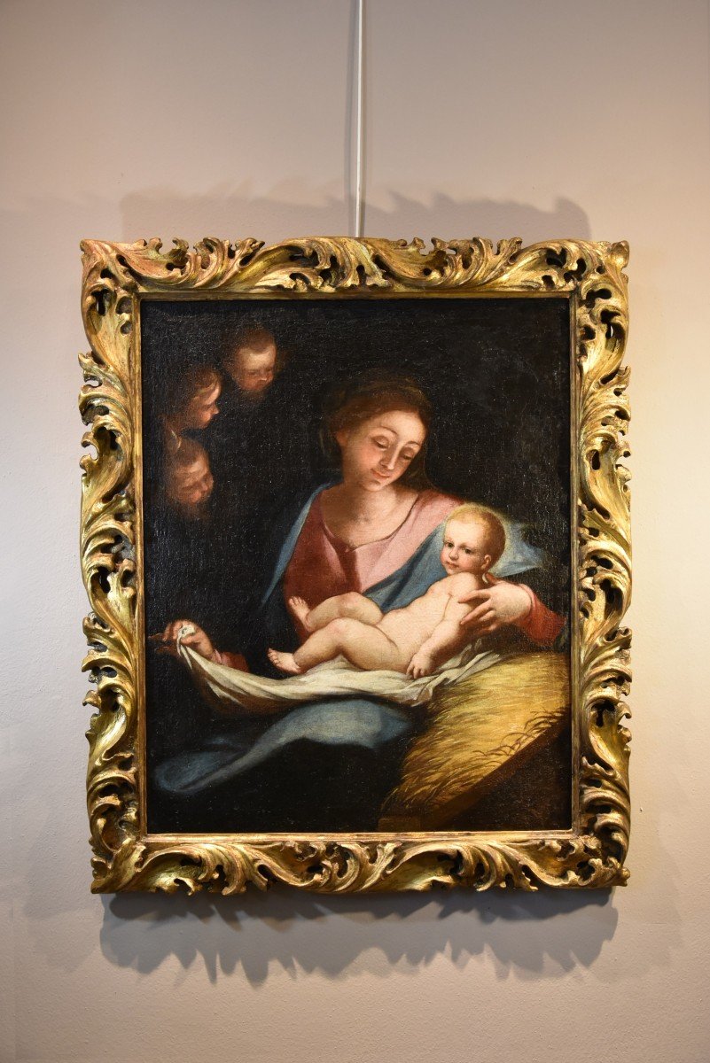  Madonna And Child, Anton Maria Piola (genoa, 1654 - 1715) Circle-photo-1