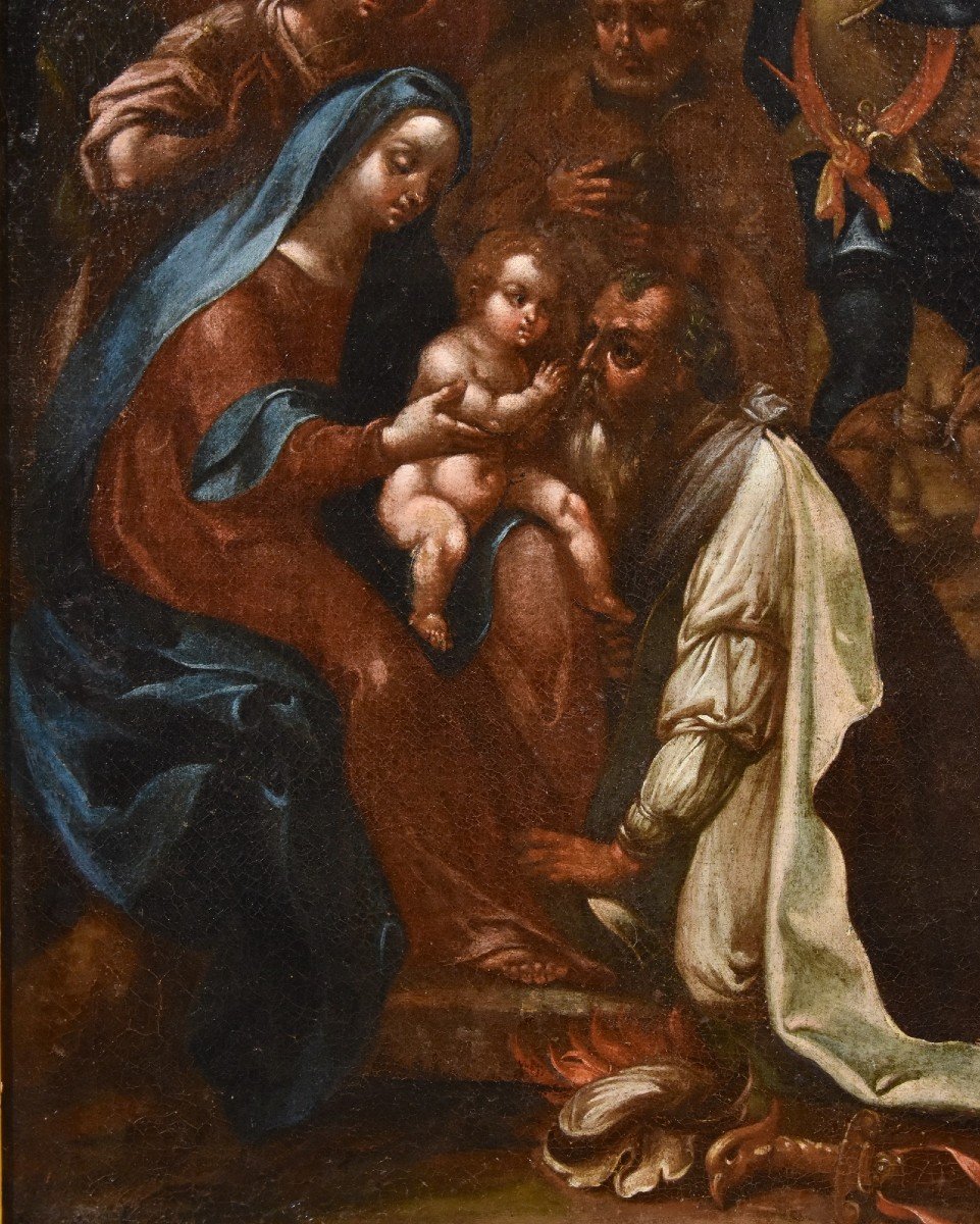 The Adoration Of The Magi, Jan Van Der Straet, Said Giovanni Stradano (bruges 1523 - 1605)-photo-2