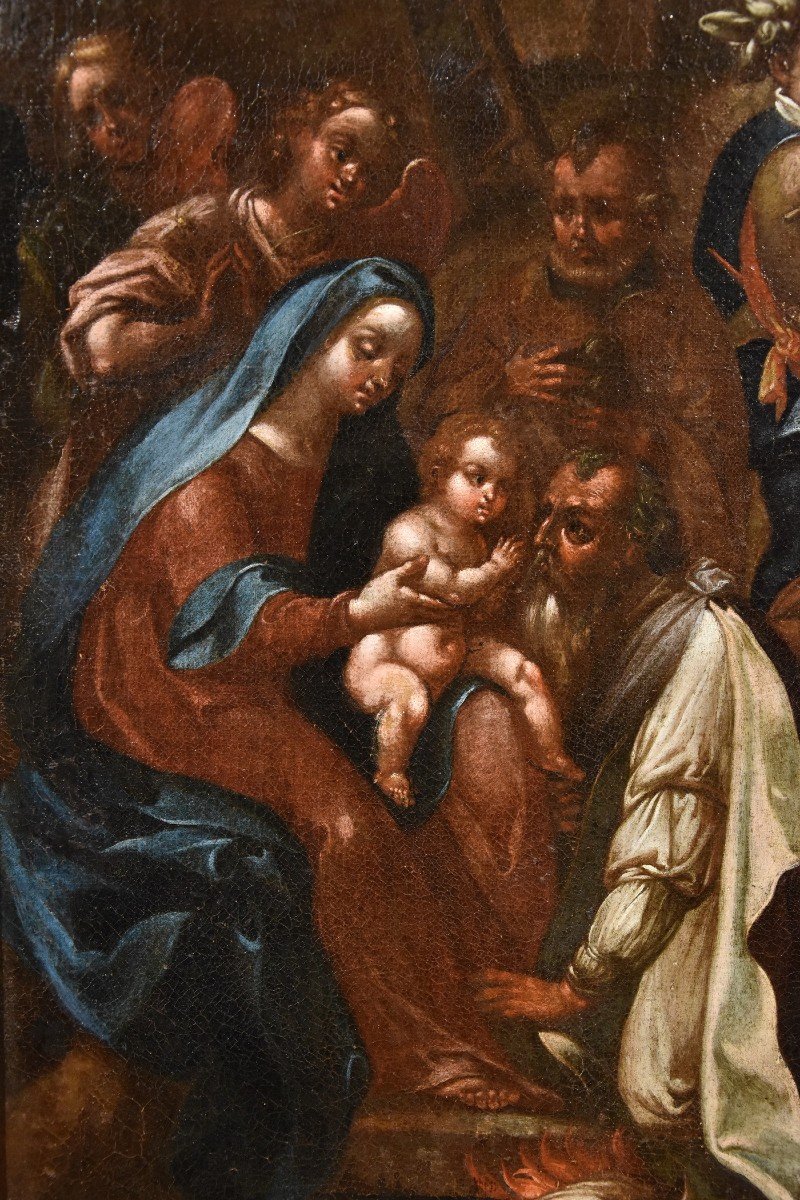 The Adoration Of The Magi, Jan Van Der Straet, Said Giovanni Stradano (bruges 1523 - 1605)-photo-3