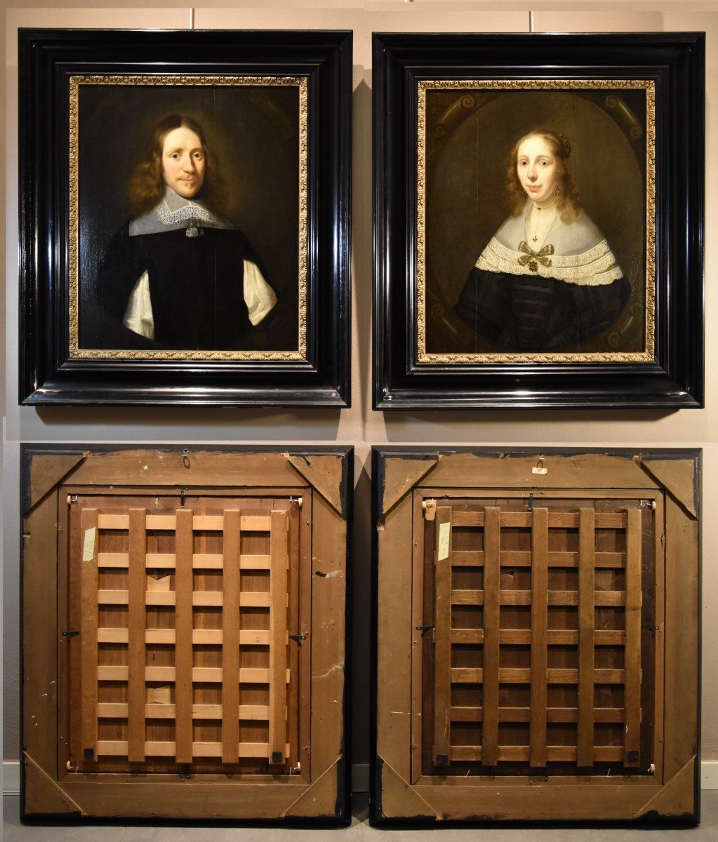 Portraits Of Dutch Married Couples, Cornelis Janssens Van Ceulen (london 1593 - Utrecht 1661)-photo-8